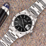 2000 Rolex Oyster Perpetual Date Black Dial