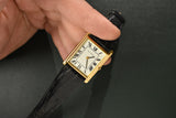 Bucherer Tank Jumbo 18k Solid Gold