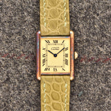 1998 Cartier Must De Tank Classic Roman - Box & Papers (Ref. 1615)