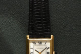 Bucherer Tank Jumbo 18k Solid Gold