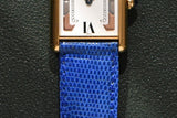 NOS 1996 Cartier Tank Must De Cartier Tri-Metal Roman Complete Set **UNWORN**