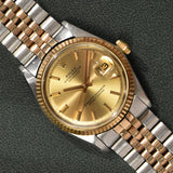 1970 Rolex Datejust 1601 Two-Tone No Lume Dial