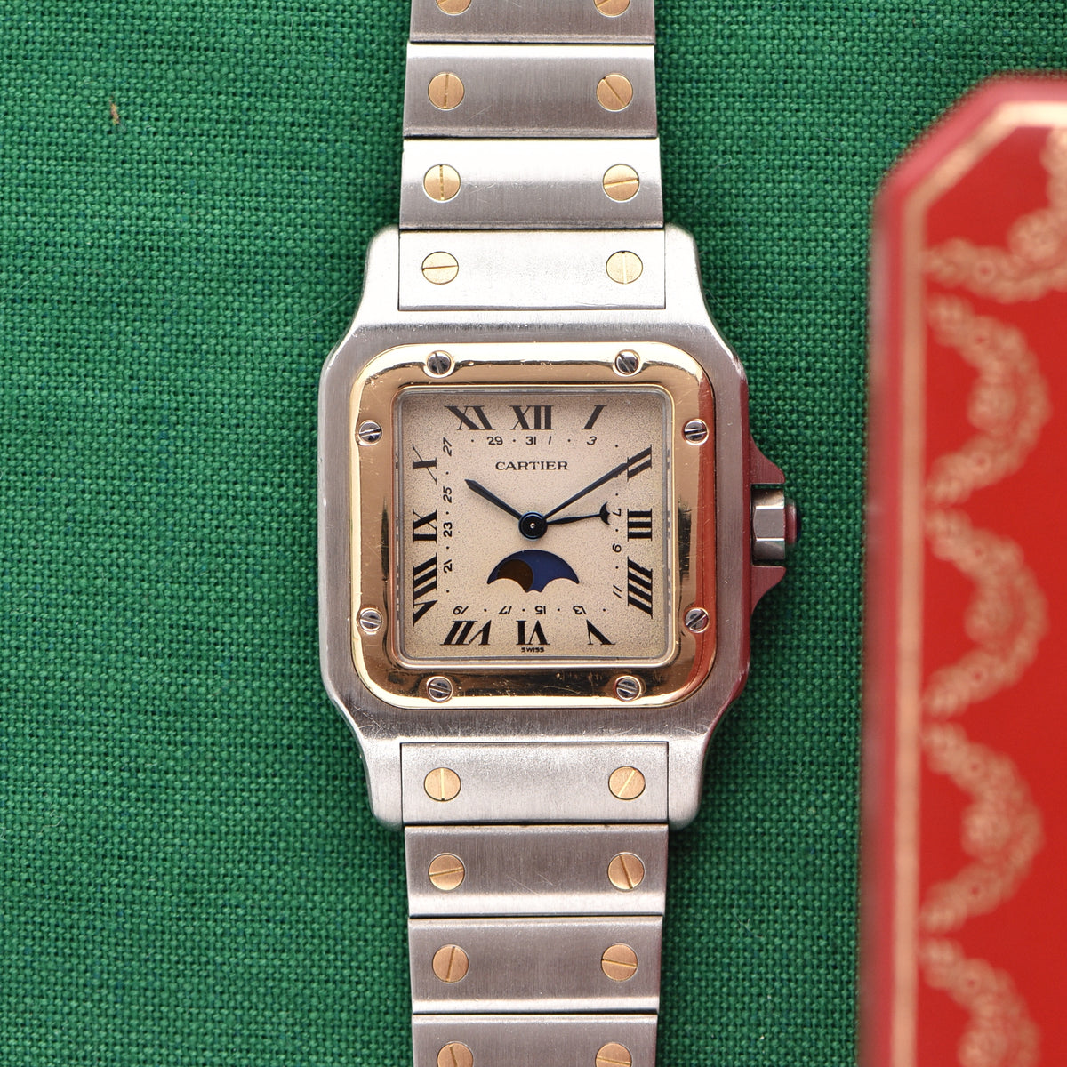 Cadran De Montre Galbé En Cuivre - Diamètre 29.50 Mm, Pour Calibre FE 140/1 (neuf Sans étiquette)