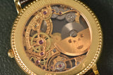 1998 Universal Genève Ref. 151.11.662 Skeleton 18K Gold Complete Set