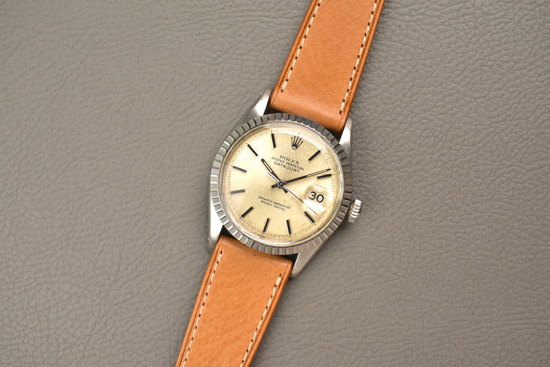 1969 Rolex Datejust 1601-3 Engine Turned