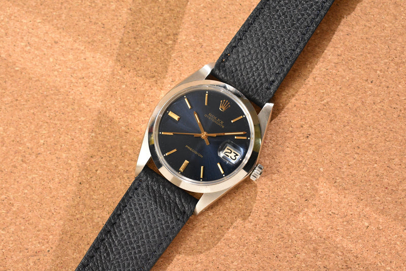 1983 Rolex Oysterdate 6694 Blue Dial