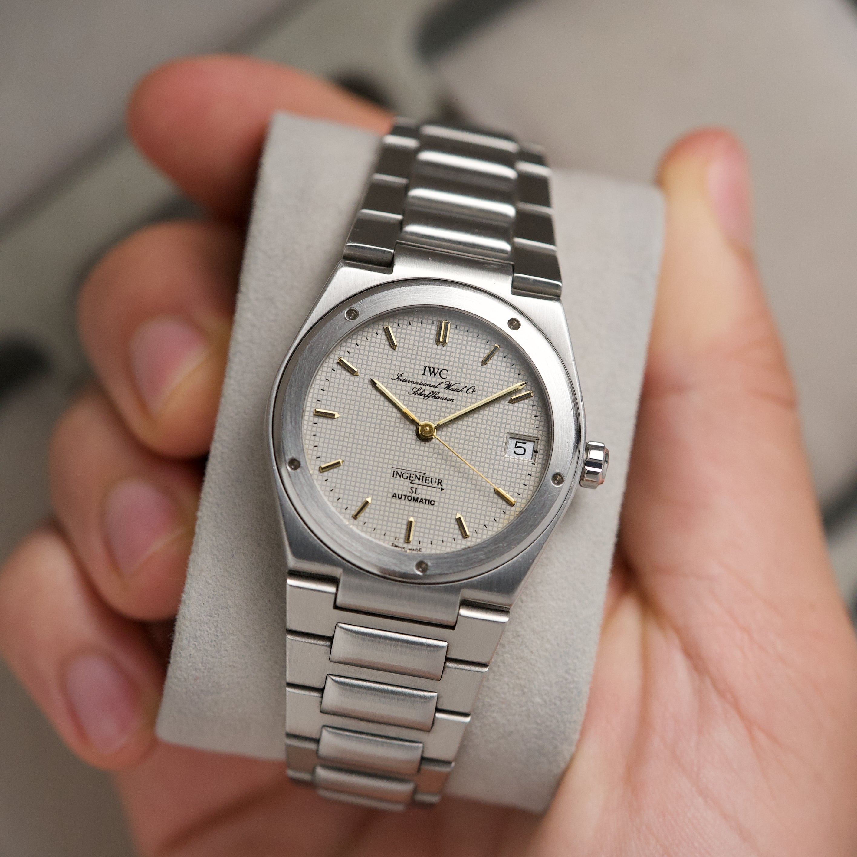 IWC Ingenieur SL Automatic 'Graph Paper' Dial (Ref. 3506