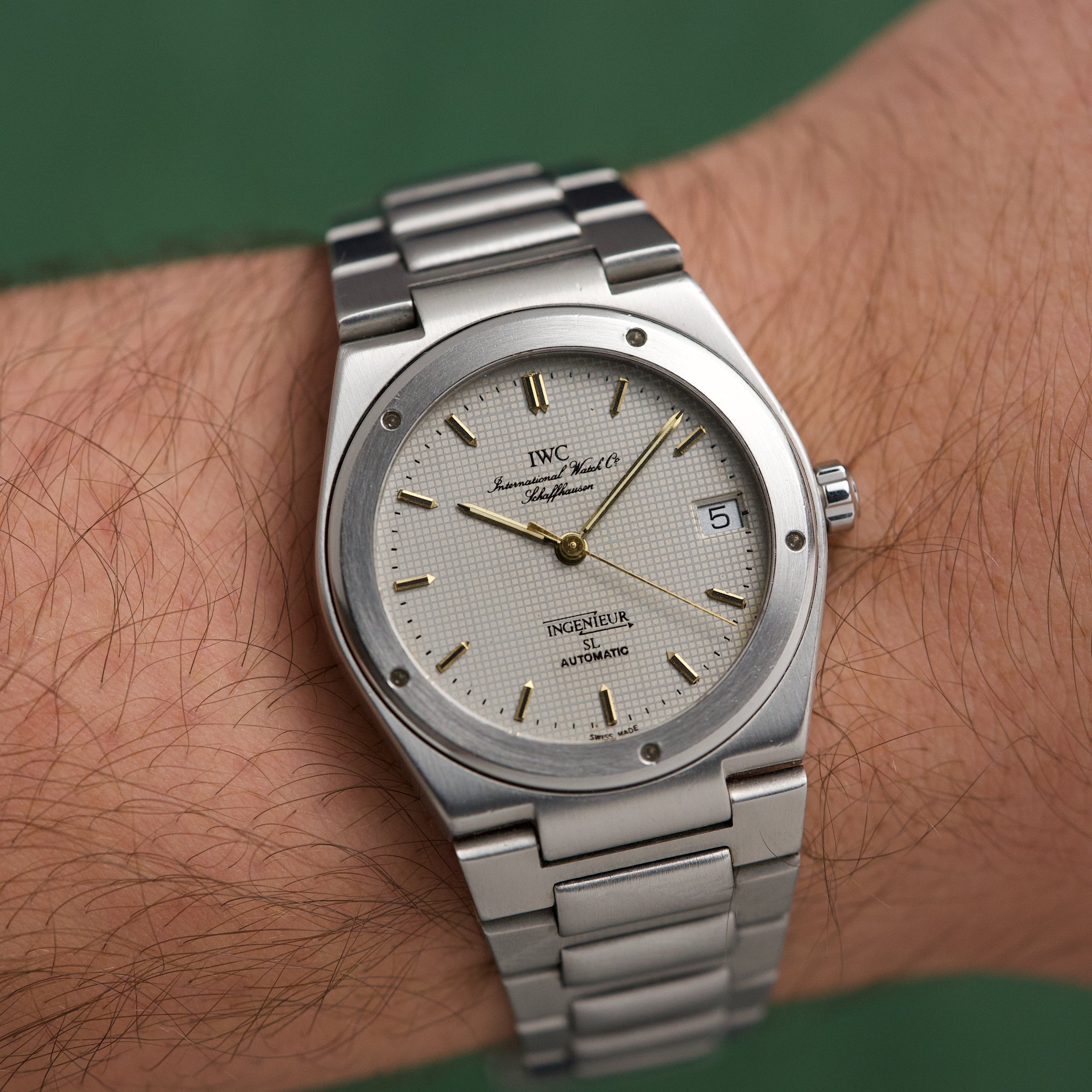 IWC Ingenieur SL Automatic 'Graph Paper' Dial (Ref. 3506