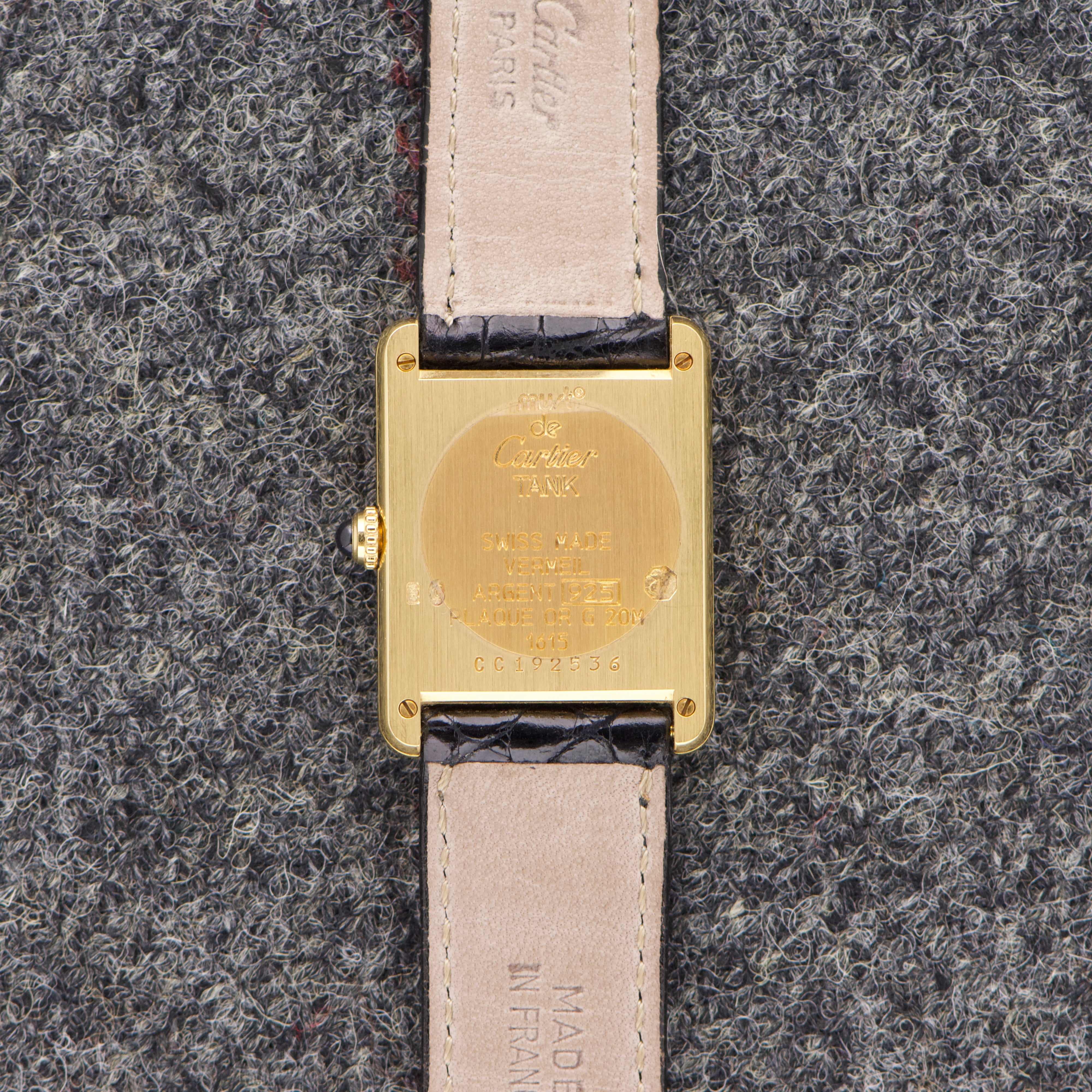 Cartier Must De Tank - New Old Stock Set (Ref. 1615) – Huntington