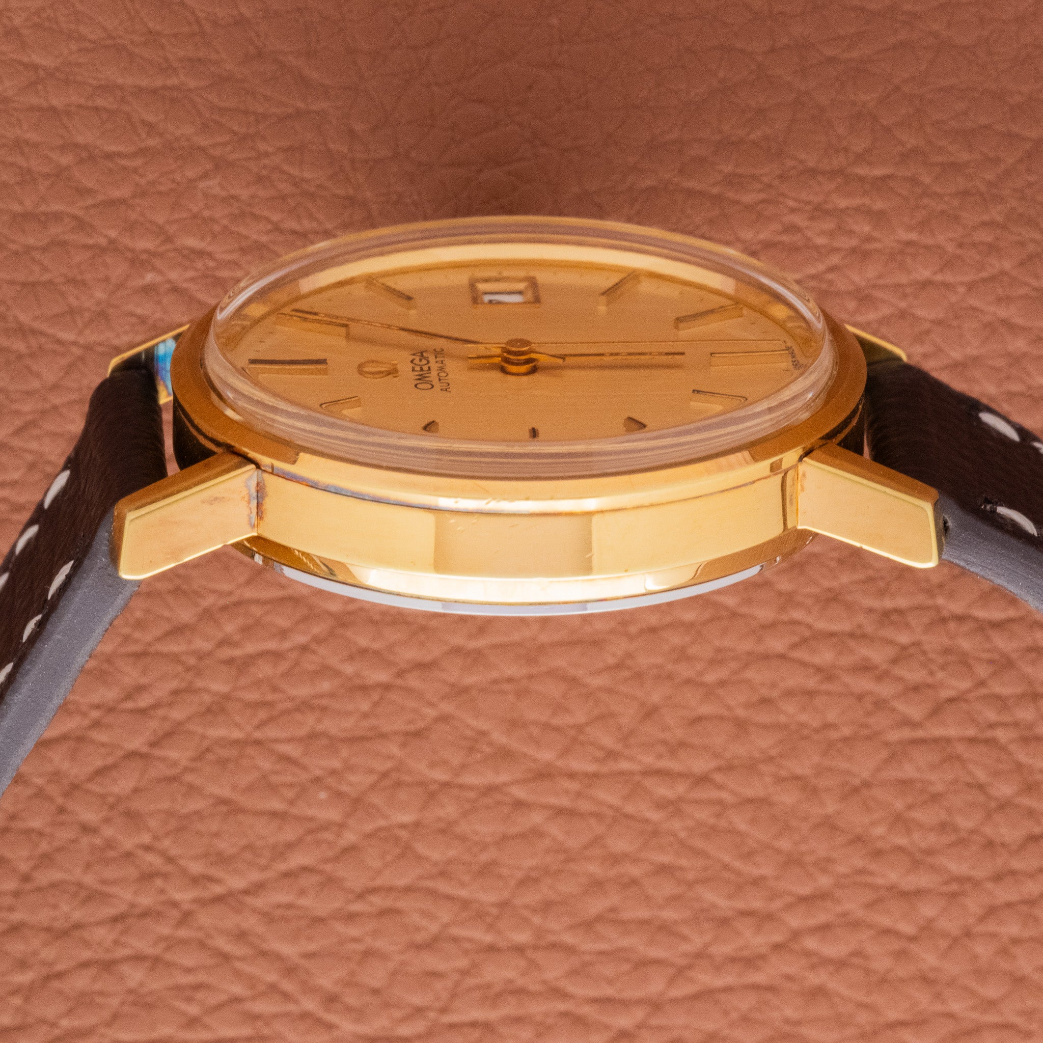1974 Omega Gold Seamaster Date - Unsigned Dial (Ref. 166.0202