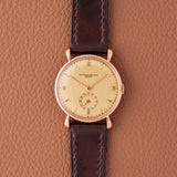 1940s Vacheron Constantin Rose Gold Teardrop Lugs
