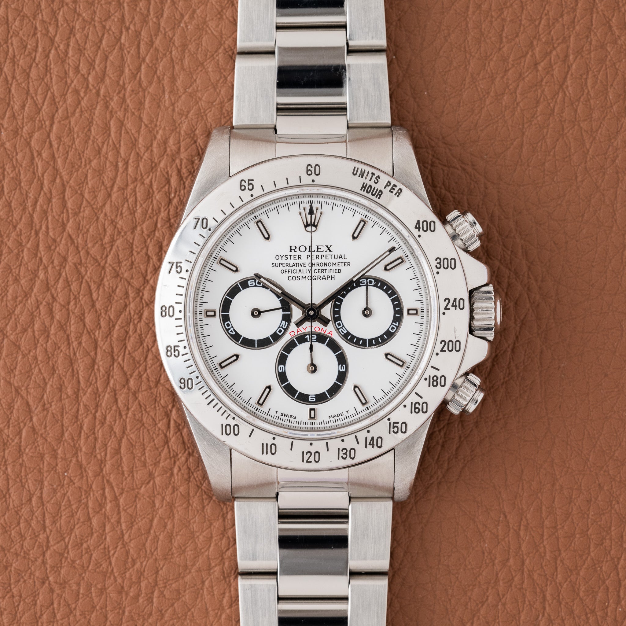 1996 Rolex 'Zenith' Daytona White Dial - Box & Papers (Ref. 16520