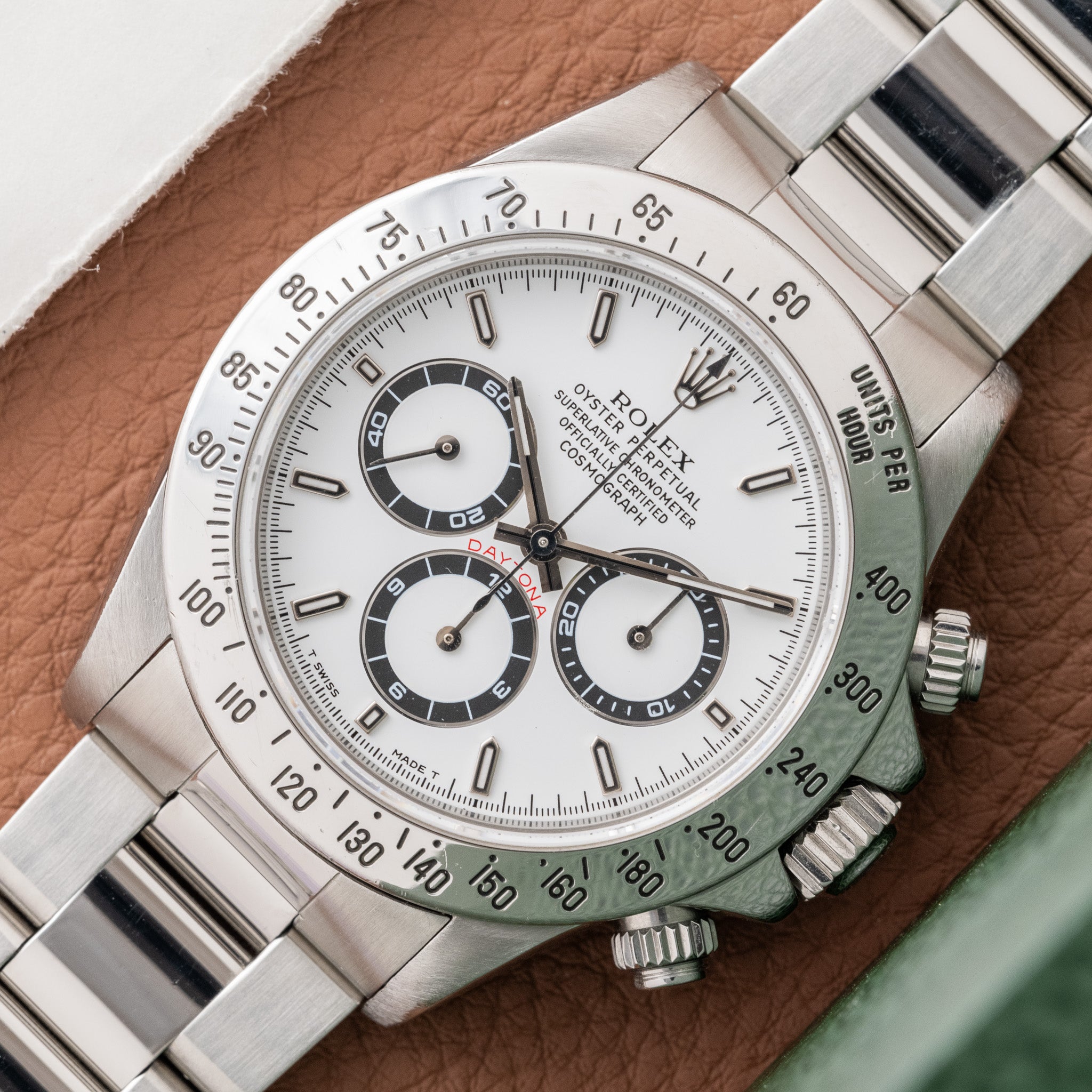 1996 Rolex 'Zenith' Daytona White Dial - Box & Papers (Ref. 16520