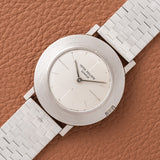 1958 Patek Philippe Platinum Disco Volante - Gay Freres Brick Bracelet (Ref. 2594)