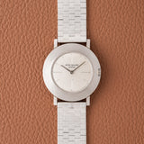 1958 Patek Philippe Platinum Disco Volante - Gay Freres Brick Bracelet (Ref. 2594)