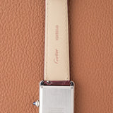 2023 Cartier Tank Must Burgundy Red Dial - Box & Papers (Ref. WSTA0054)