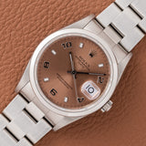 2000 Rolex Oyster Date Salmon Pink Dial (Ref. 15200)