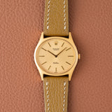 1976 Rolex Cellini Yellow Gold Ellipse (Ref. 3806)