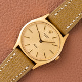 1976 Rolex Cellini Yellow Gold Ellipse (Ref. 3806)