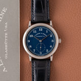 A. Lange & Söhne Saxonia Blue Dial - Box and Papers (Ref. 206.027)