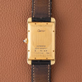 1990s Cartier Tank Gold Americaine Large (Ref. 1740)