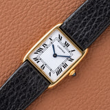 1990s Cartier tank Arrondie Extra Plat (Ref. 96041)