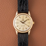 1960 Omega Seamaster Solid Gold Brushed Dial (Ref. 14704-61SC)