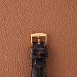 1990s Patek Philippe Gold Calatrava Gübelin-Signed (Ref. 3796D)