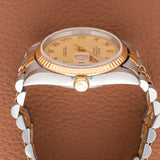 1996 Rolex Datejust Two-Tone Shantung Roman Dial (Ref. 16233)