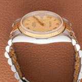 1996 Rolex Datejust Two-Tone Shantung Roman Dial (Ref. 16233)