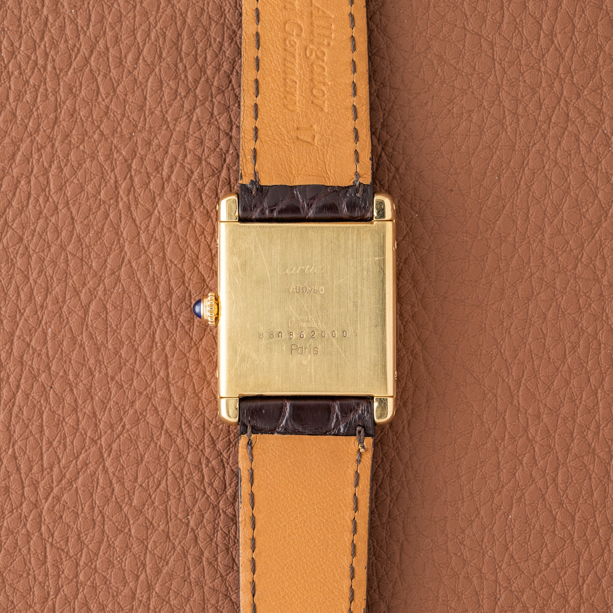 1970s Cartier Tank Brazilian Market - Rare Reference (Ref. 88086
