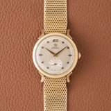 1940s Omega Rare Breguet Track Dial - Bumper Movement (Ref. F6251)