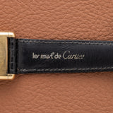 1980s Cartier Must Tank Manual 'Lapis' Dial