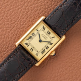Cartier Must Tank Classic Roman Dial (Ref. 590005)