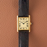 Cartier Must Tank Classic Roman Dial (Ref. 590005)