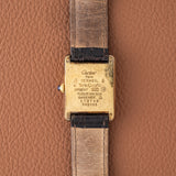 Cartier Must Tank Classic Roman Dial (Ref. 590005)