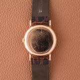 1940s Vacheron Constantin Dress Watch Rose Gold With Gold Dial