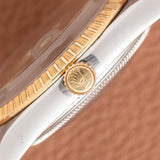 1987 Rolex Oyster Perpetual Date Black Gilt (Ref. 15053)