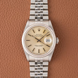 1993 Rolex Datejust Warm patina Silver Dial (Ref. 16234)