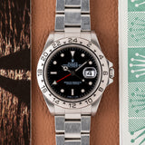 1996 Rolex Explorer 2 Black Dial - Box and Papers (Ref. 16570)