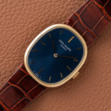 1970s Patek Philippe Ellipse Blue Dial (Ref. 3548)
