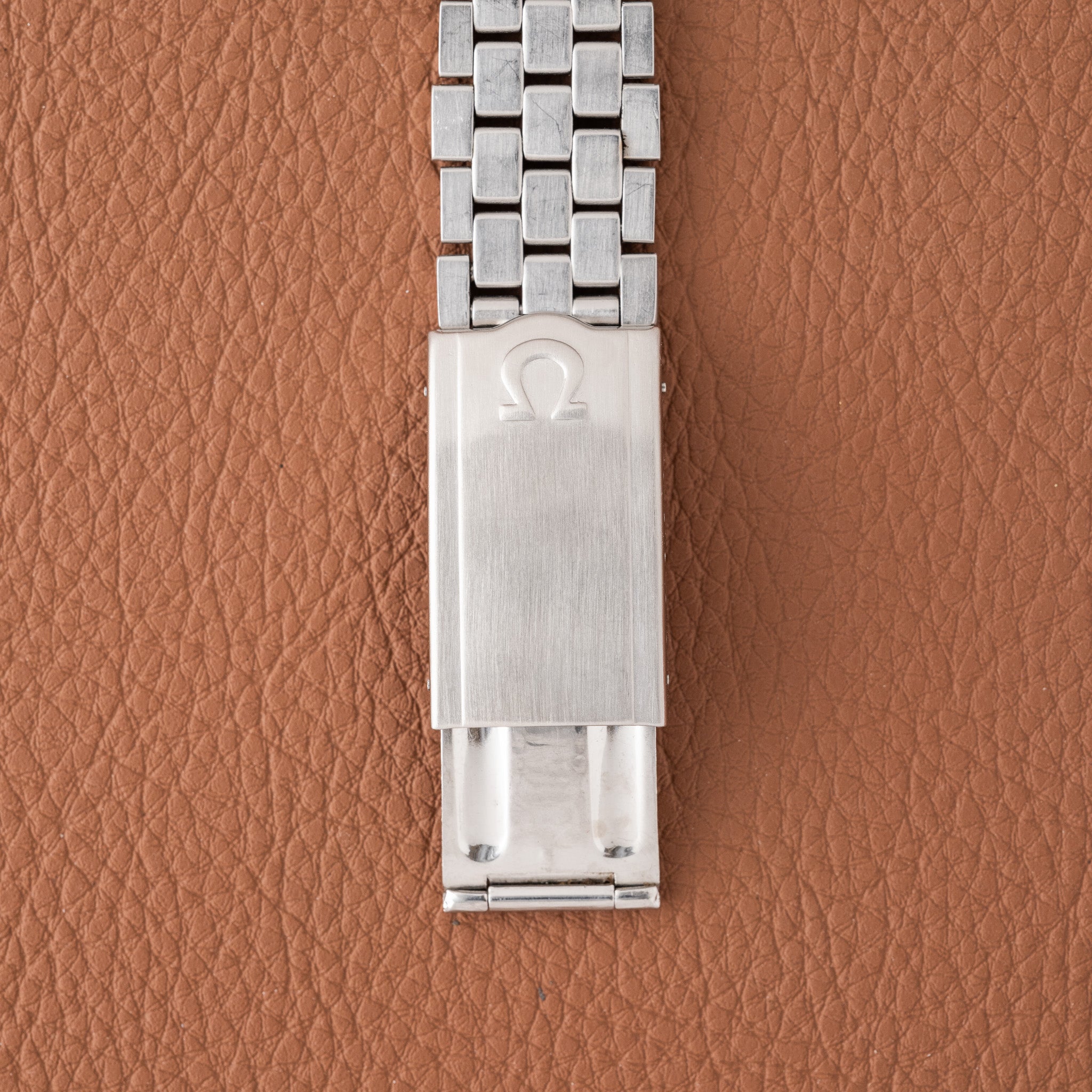 木製BENKEI　ビンテージ 1970s Omega Constellation Linen Dial - Brick Bracelet (Ref
