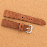 Saddle Brown Suede