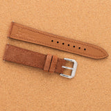 Saddle Brown Suede