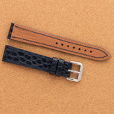 Navy Blue Small Scale Alligator