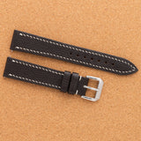 Dark Brown Pebble Calf