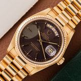 1980 Rolex Day-Date Tropical Purple Dial - Papers (Ref. 18038)