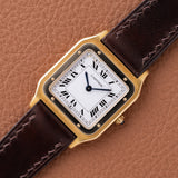1970s Cartier Santos Dumont Extra Plate White Gold Bezel (Ref. 96061)