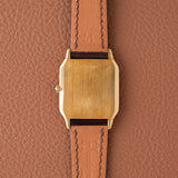 1970s Cartier Santos Dumont Extra Plate White Gold Bezel (Ref. 96061)