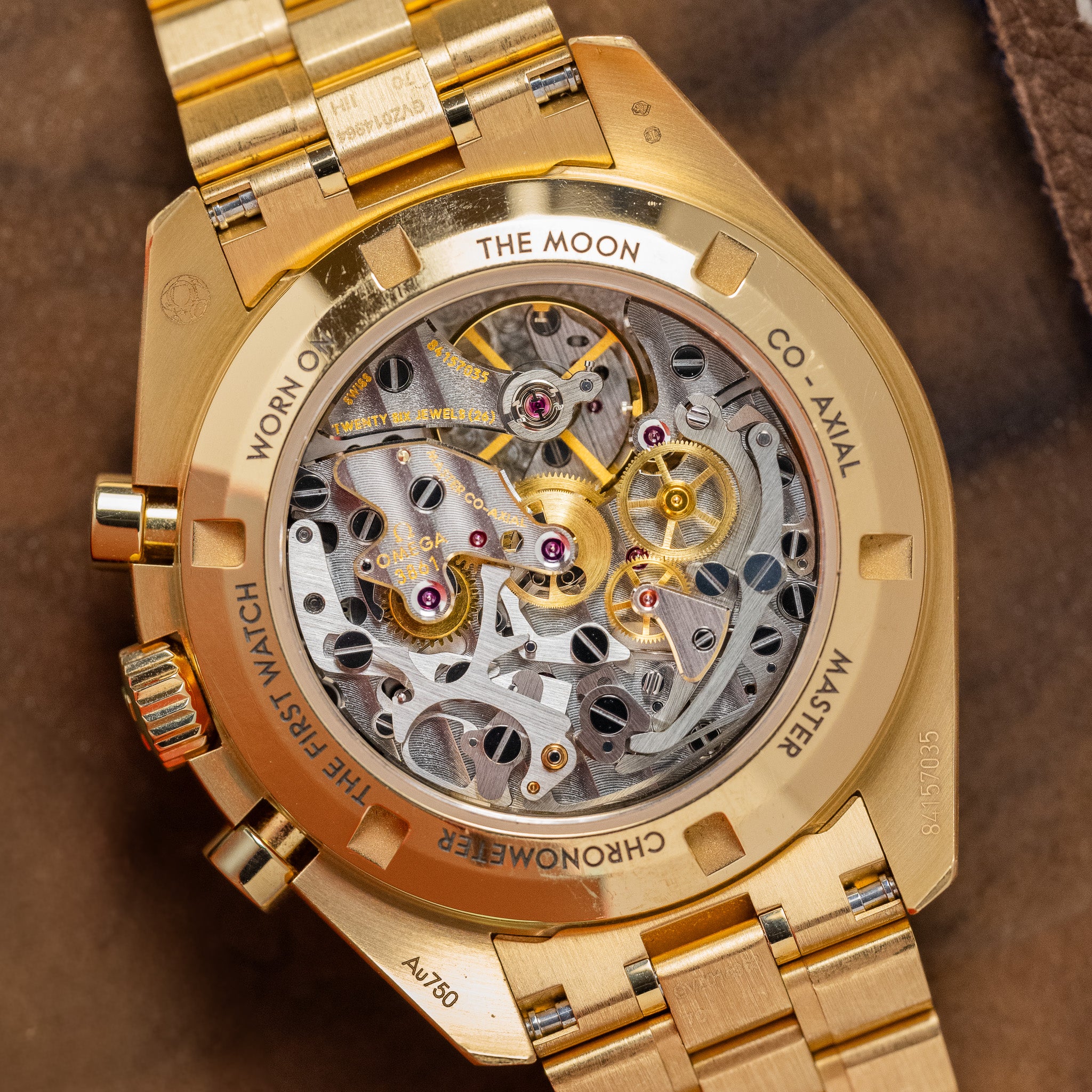 Omega Speedmaster Professional Moonshine Gold and Green Dial (Ref